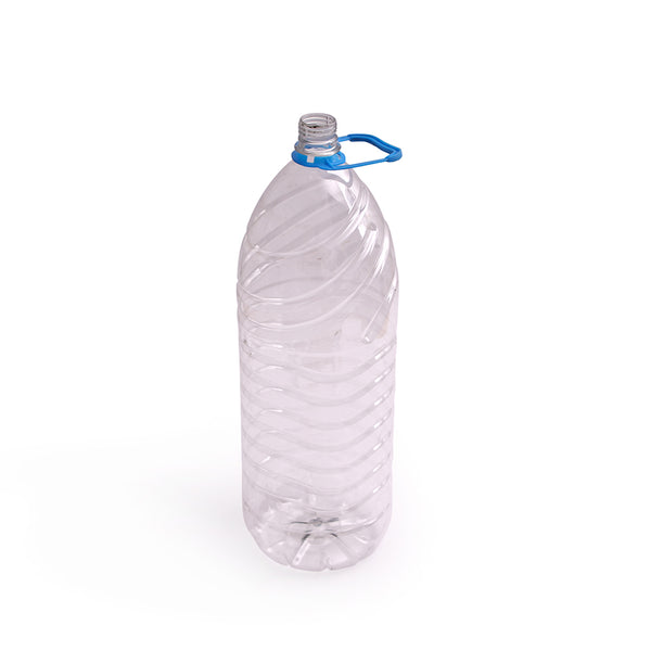 Botella 3 litros PET cristal con tapa x 1u.