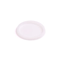 Tapa pote plástico PS blanca Work x paq.