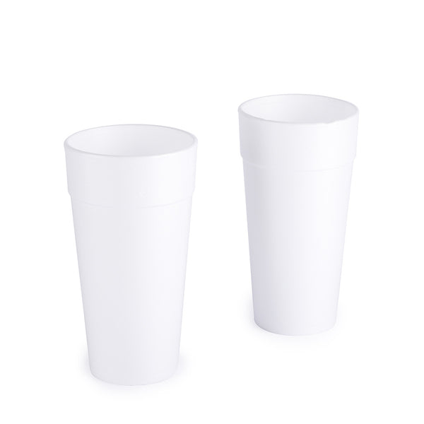 Vaso térmico 240cc sin tapa x 25un.