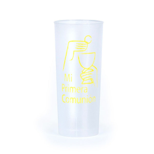 Vaso trago largo PP mi comunión x 25u.