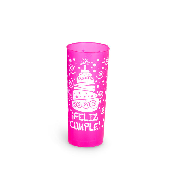 Vaso trago largo PP torta x 25u.