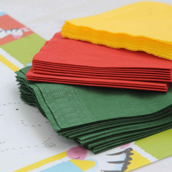 Servilleta 24 x 24 tissue 2 hojas x 25u.