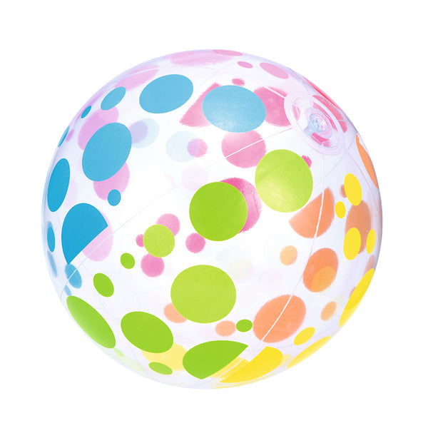 Pelota inflable lunares 51 cm x 1u.