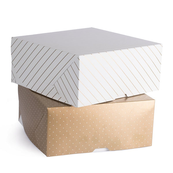 Caja torta 30x30x12cm x 10u.