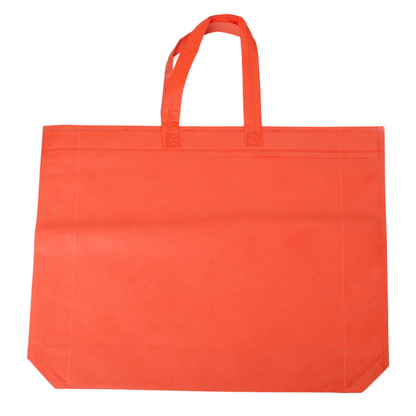 Bolsa tela friselina con manija 30x30x10 x 10u.