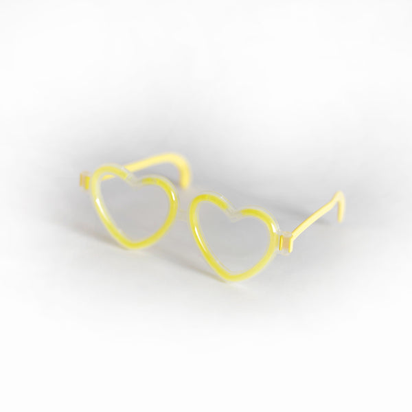 Lente luminoso corazón x 1u.