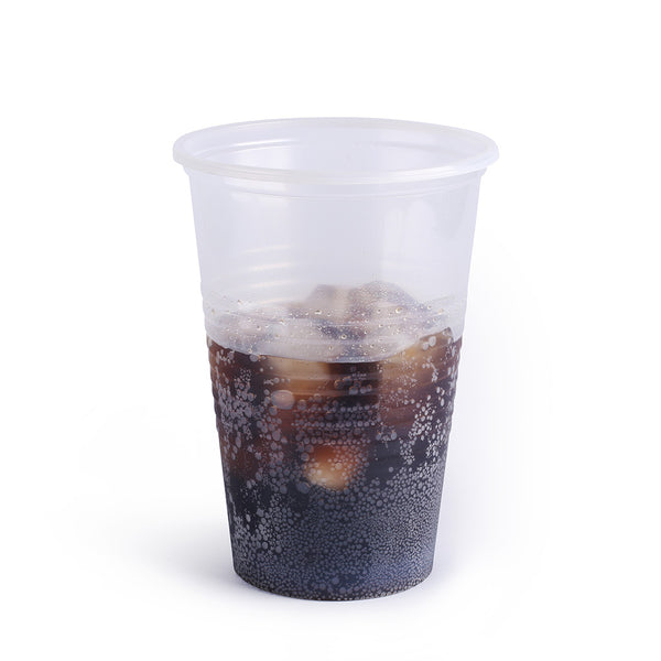 Vaso plástico natural PP x 50u.