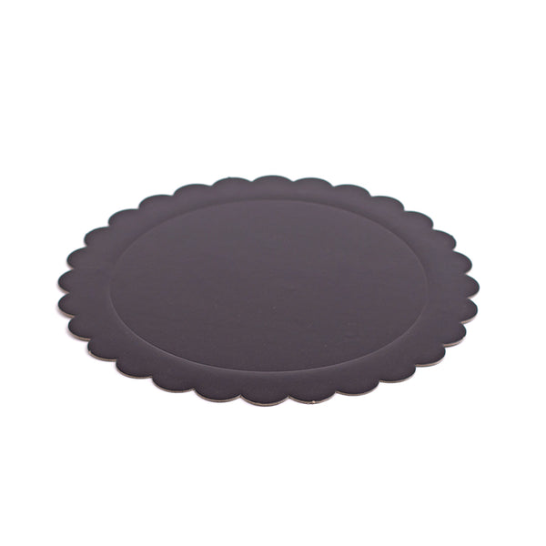 Plato redondo 34cm liso x 10u.