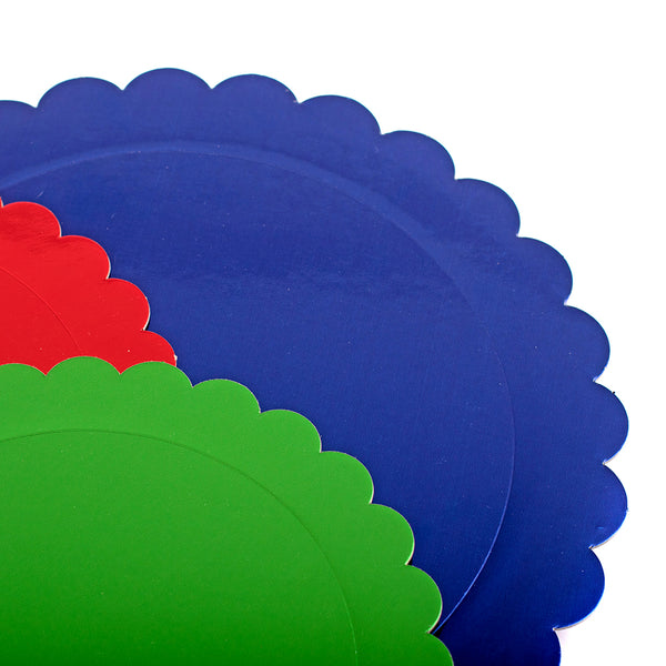 Plato redondo 30cm liso x 10u.
