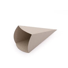 Cono papas fritas gris x 100un.