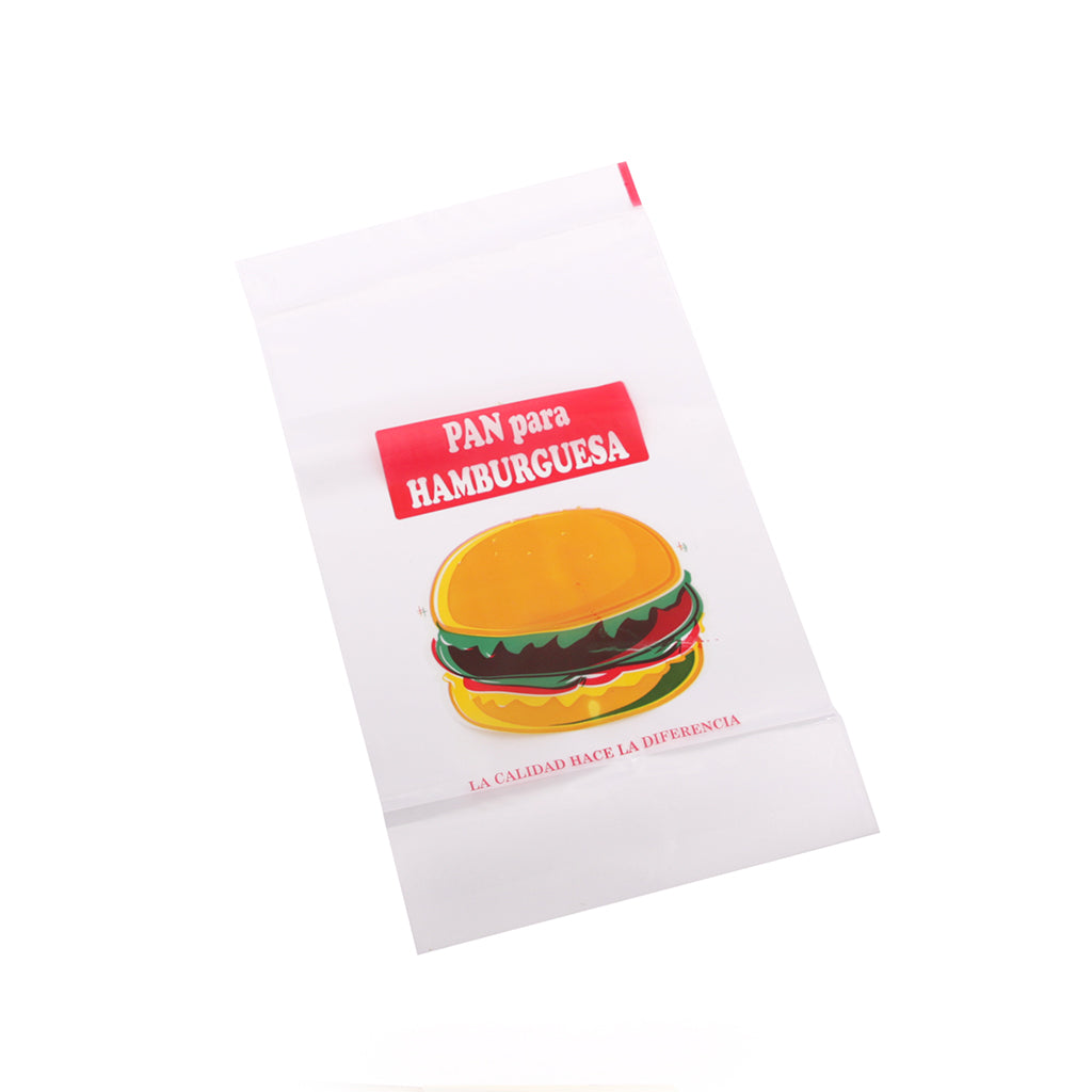 Bolsa para pan hamburguesa x 100u.