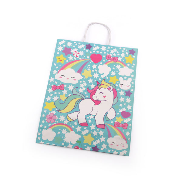 Bolsa papel con manija G3 (20x32x9cm)x 10u.