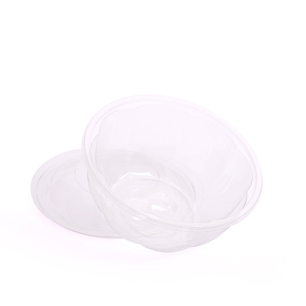 Ensaladera 1000cc cristal PS sin tapa AMCOR x 100u.