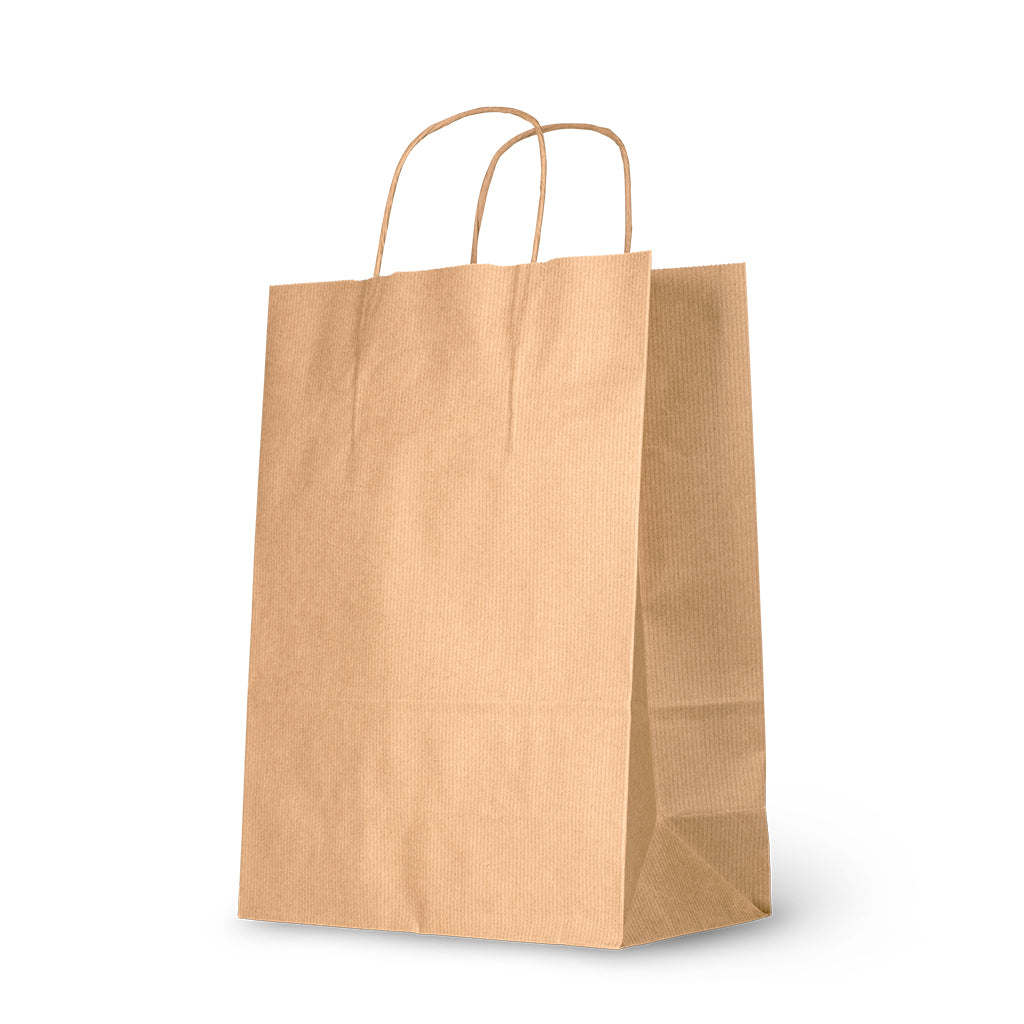 Bolsa papel con manija (N°4) x 10u.