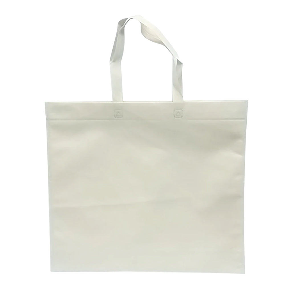 Bolsa tela friselina con manija 45x40x10 x 10u.