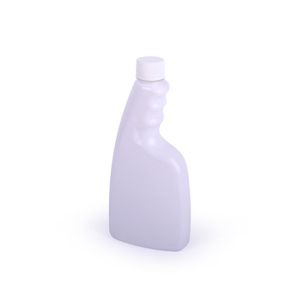 Botella 500cc multiuso blanca con tapa rosca x 10u.