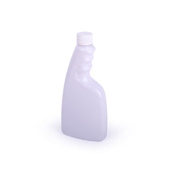 Botella 500cc multiuso blanca con tapa rosca x 10u.
