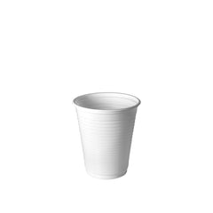 Vaso plástico PP blanco x 100u.