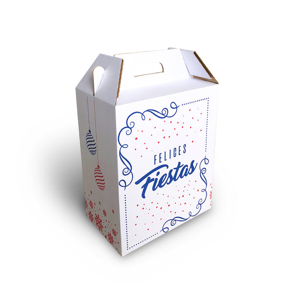 Caja navideña micro corrugada x 25u.