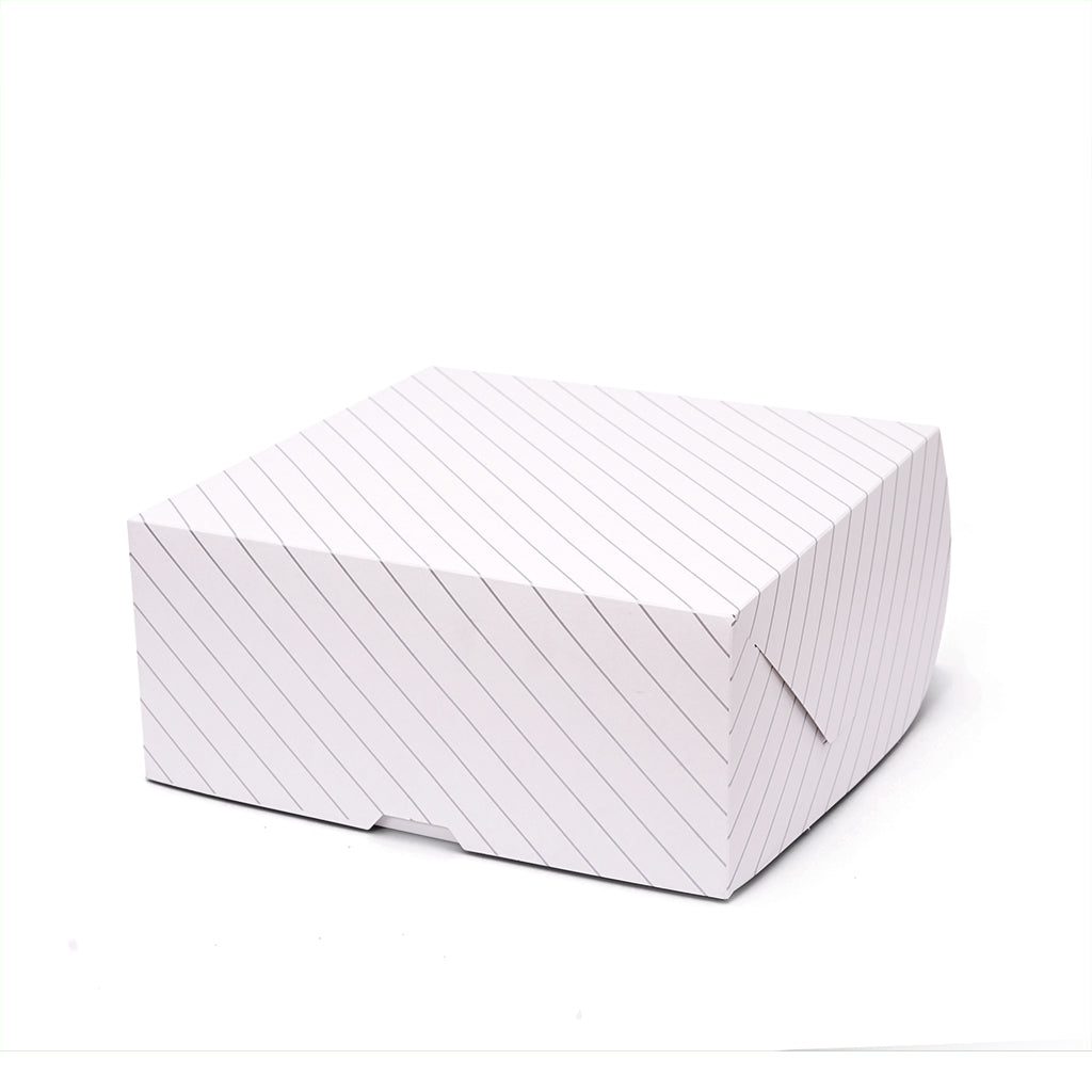 Cajas para Tortas, Tartas, Masas 27x27x10 Excelentes. Blanca