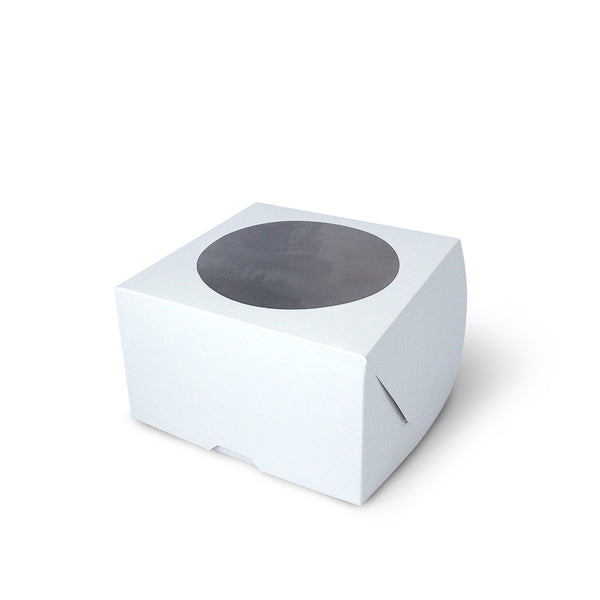 Caja mini torta con visor x 25u.