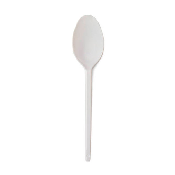 Cuchara postre blanca PS x 50u.