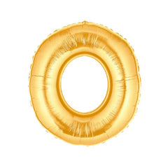 Globo número metalizado oro 70/80cm x 1u.