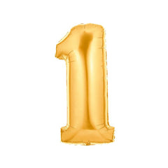 Globo metalizado dorado 80cm x 1u.