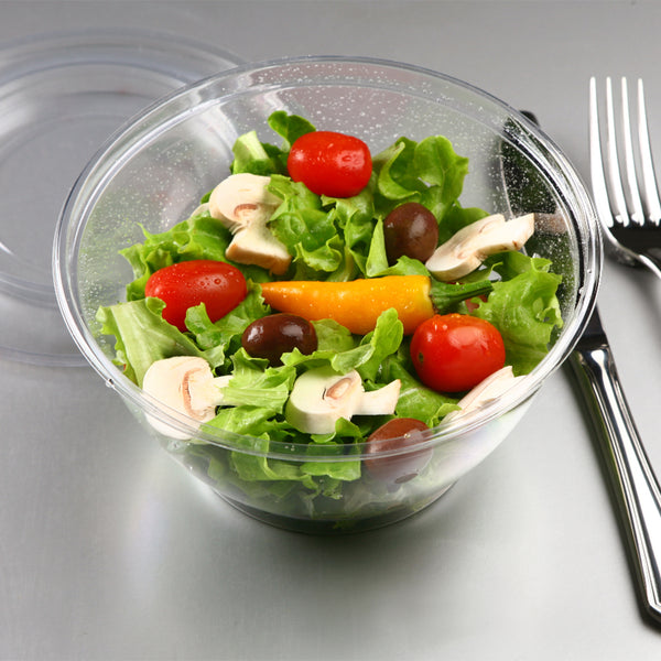 Ensaladera bowl 900cc PET sin tapa x 50u.
