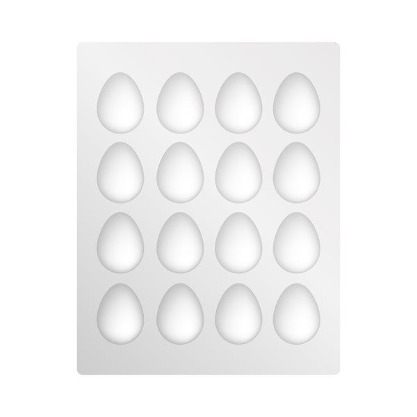 Molde huevo de pascua x 10u.