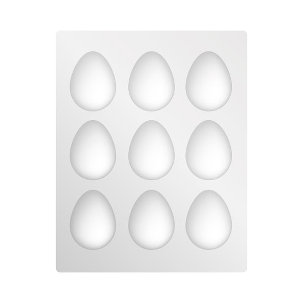 Molde huevo de pascua x 10u.