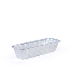 Molde aluminio budín x 50u.