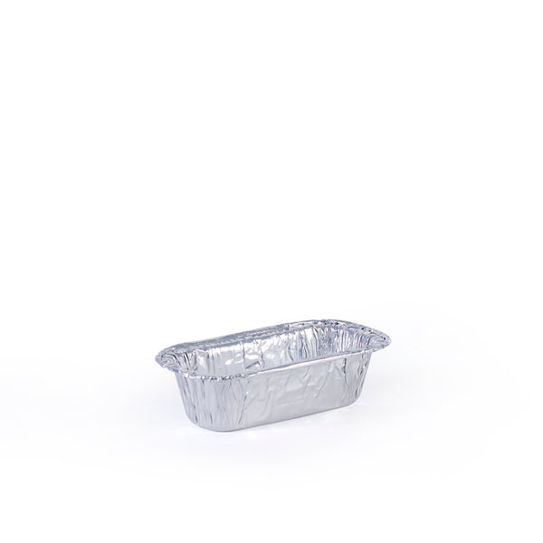 Molde aluminio mini budín  x 50u.