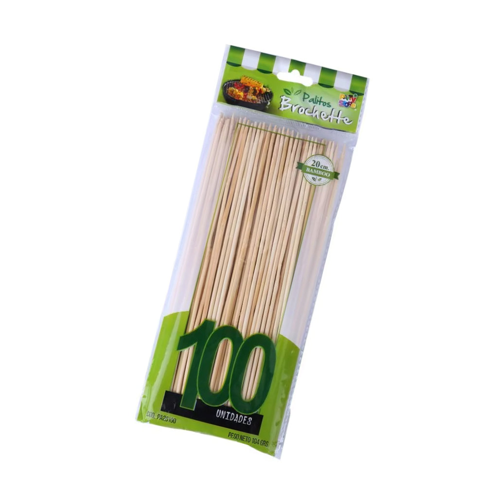 Palito brochette x 100u.