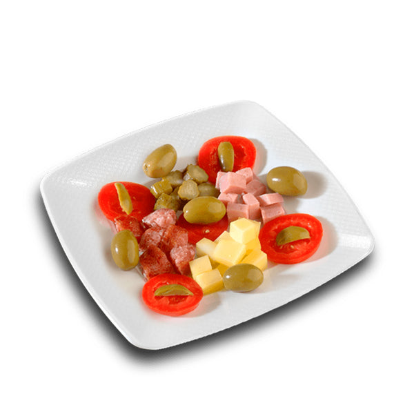 Plato cuadrado  PS x 10u.