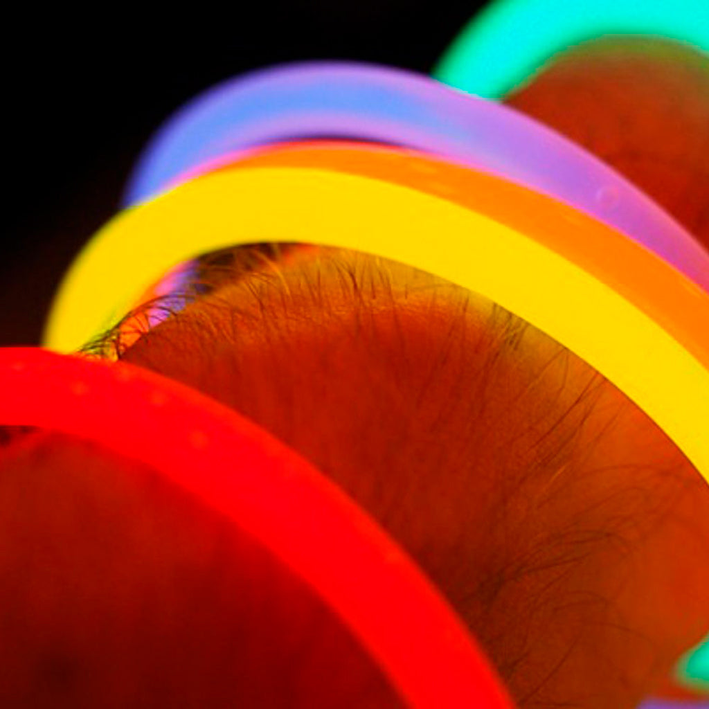 Pulseras luminosas glow multicolor