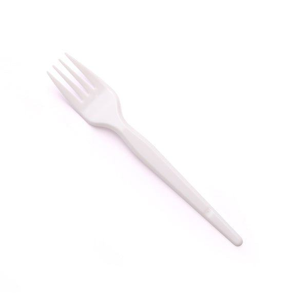 Tenedor plástico x 1000u.