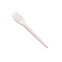 Tenedor blanco PS 16cm x 50u.