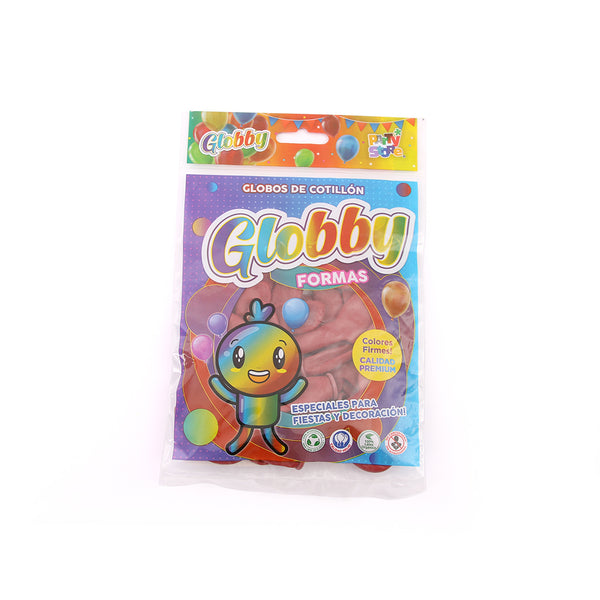 Globo corazon mini rojo x 25u.