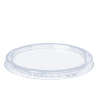 Tapa cristal para pote plástico 100/180cc x 50un.