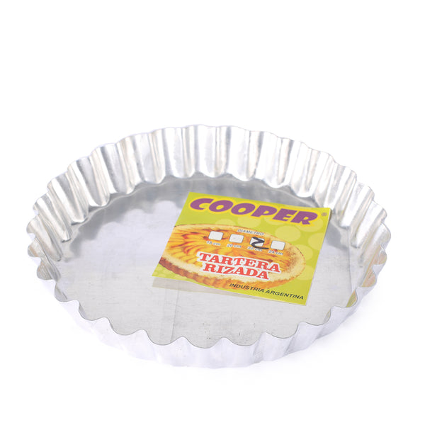 Tarteleta pastafrola de aluminio x paq.