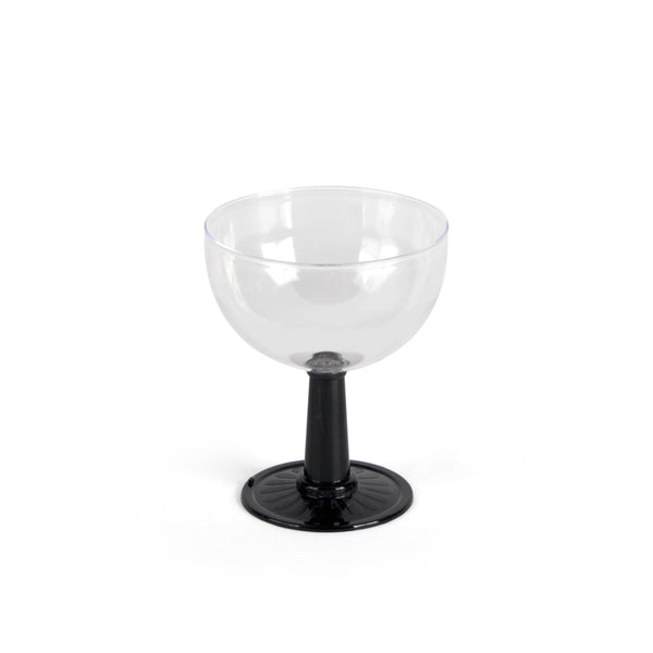 Copa champagne pie alto x 6u.