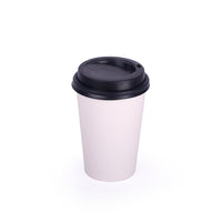 Tapa polipapel negra para café x 50u. PAPER FOOD
