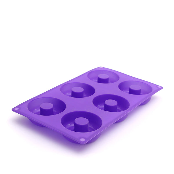 Molde silicona para 6 donas x 1u.