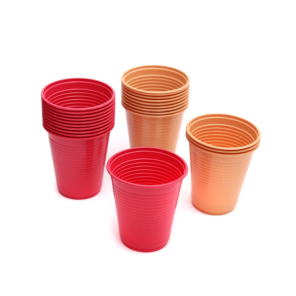 Vaso plástico 180ml x 100u.