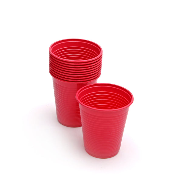 Vaso plástico 180ml x 100u.