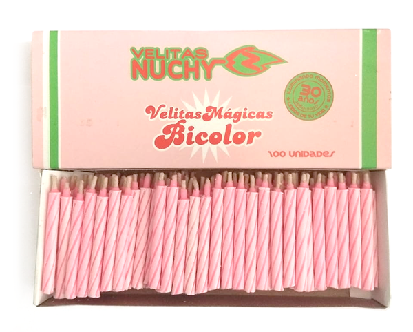 Vela mágica nuchy x 100u.