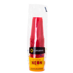 Vaso neon 300ml x 25u.