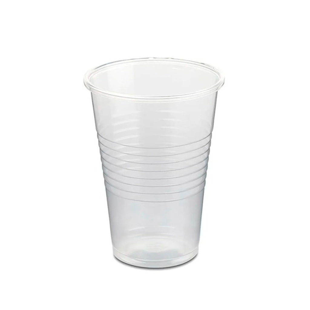 Vaso plástico natural x 50u.