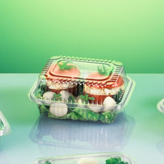 Estuche plástico PET  x 1paq.